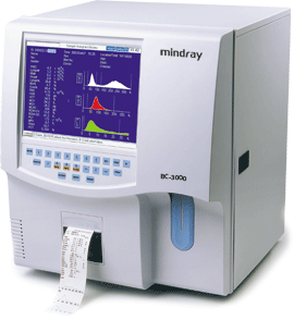 Mindray 3000 Plus CBC Blood Hematology Analyzer device
