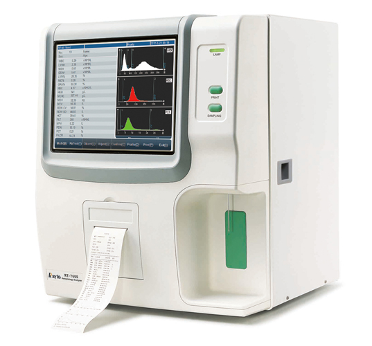 Rayto RT-7600 Auto CBC Blood Hematology Analyzer device
