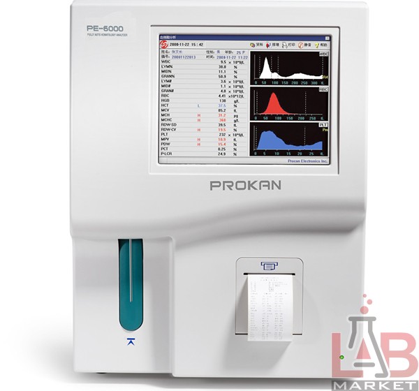 Full Blood Analysis CBC PROKAN PROCAN PE-6000 Device
